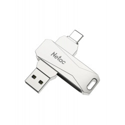 256 ГБ USB Флеш-накопитель Netac U782C (NT03U782C-256G-30PN) белый