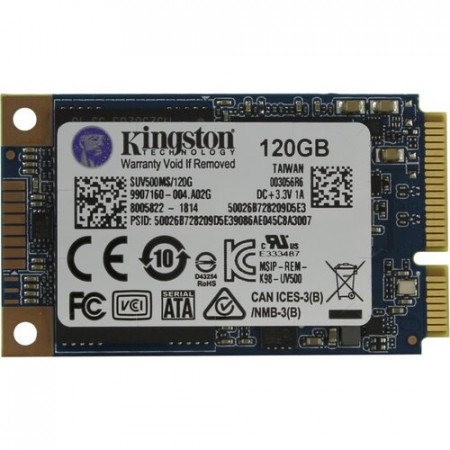 120 ГБ SSD диск Kingston UV500 (SUV500MS/120G) черный