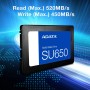 256 ГБ SSD диск ADATA Ultimate SU650 (ASU650SS-256GT-R) черный