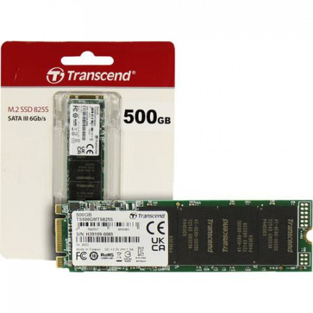 500 ГБ SSD диск Transcend 825S (TS500GMTS825S) черный