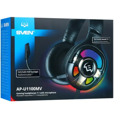 Наушники SVEN AP-U1100MV (SV-020828) черный