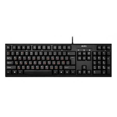 Клавиатура проводная SVEN KB-S300 (SV-015756) черный