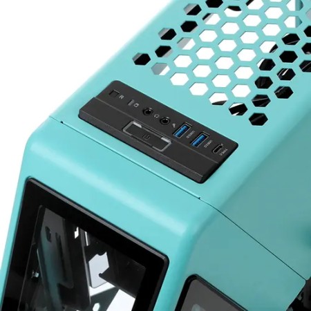 Корпус Thermaltake AH T200 Turquoise (CA-1R4-00SBWN-00) бирюзовый
