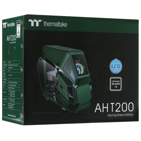 Корпус Thermaltake AH T200 Racing Green (CA-1R4-00SCWN-00) зеленый