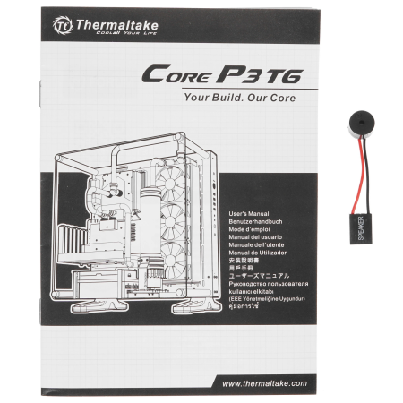Корпус Thermaltake Core P3 TG (CA-1G4-00M1WN-06) черный