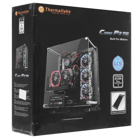 Корпус Thermaltake Core P3 TG (CA-1G4-00M1WN-06) черный