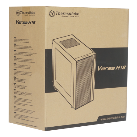 Корпус Thermaltake Versa H18 (CA-1J4-00S1WN-00) черный