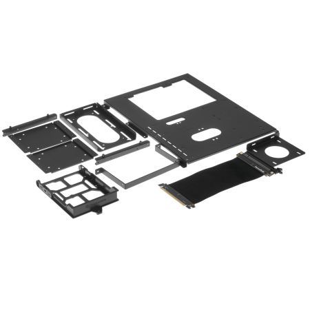 Корпус Thermaltake Core P5 TG V2 (CA-1E7-00M1WN-05) черный