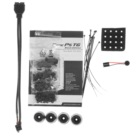 Корпус Thermaltake Core P5 TG V2 (CA-1E7-00M1WN-05) черный