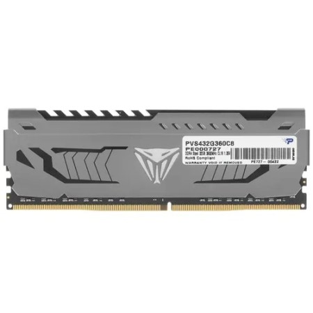 Оперативная память Patriot Viper Steel (PVS432G360C8) 32 ГБ серый