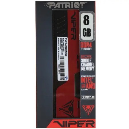 Оперативная память Patriot Viper Elite II (PVE248G320C8) 8 ГБ красный