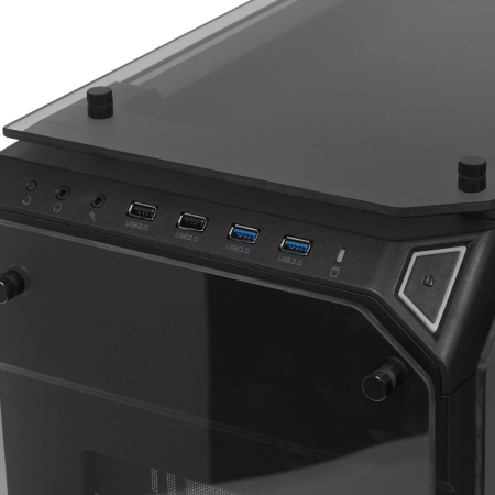 Корпус Thermaltake View 71 TG RGB Edition (CA-1I7-00F1WN-01) черный