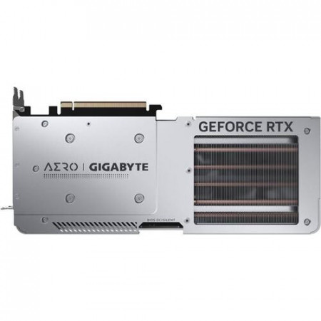 Видеокарта GIGABYTE RTX 4070 AERO OC 12Gb GDDR6X 192 bit (GV-N4070AERO OC-12GD) белый