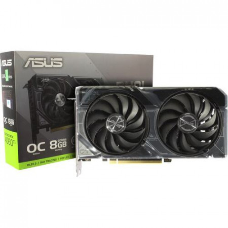 Видеокарта ASUS Dual GeForce RTX 4060 Ti OC (DUAL-RTX4060TI-O8G) черный