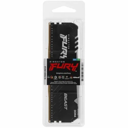 Оперативная память Kingston FURY Beast Black RGB (KF426C16BBA/16) 16 ГБ черный