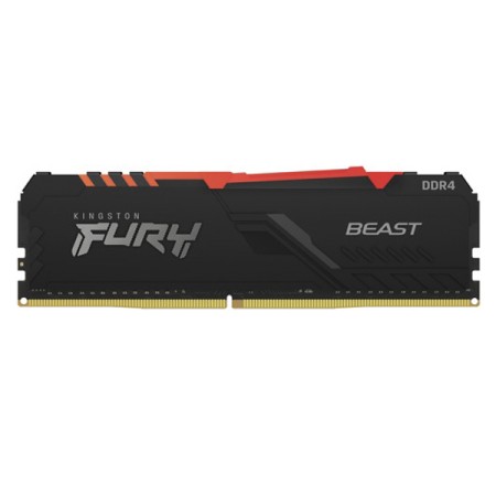 Оперативная память Kingston FURY Beast Black RGB (KF426C16BBA/16) 16 ГБ черный