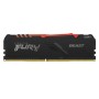 Оперативная память Kingston FURY Beast Black RGB (KF426C16BBA/16) 16 ГБ черный