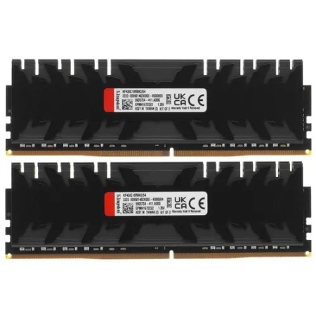 Оперативная память Kingston FURY Renegade (KF436C18RBK2/64) 64 ГБ черный