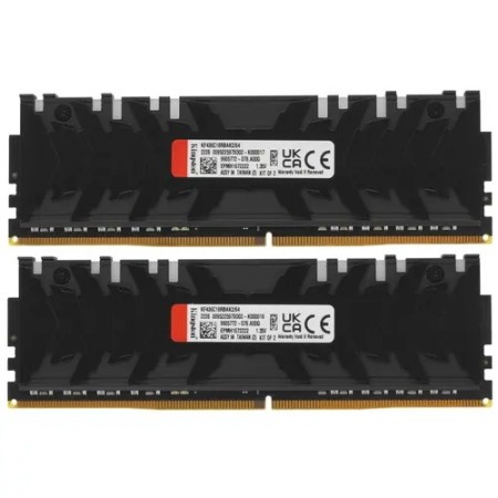 Оперативная память Kingston FURY Renegade RGB (KF436C18RBAK2/64) 64 ГБ черный