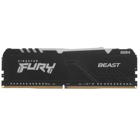 Оперативная память Kingston FURY Beast Black RGB (KF426C16BBA/32) 32 ГБ черный