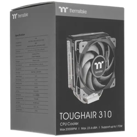 Кулер Thermaltake TOUGHAIR 310 (CL-P074-AL12BL-A) черный