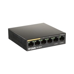Коммутатор D-Link DSS-100E-6P 10/100Base-TX (DSS-100E-6P/A1A) черный