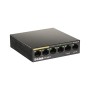 Коммутатор D-Link DSS-100E-6P 10/100Base-TX (DSS-100E-6P/A1A) черный