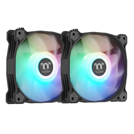 Комплект вентиляторов Thermaltake Pure Duo 12 ARGB Sync Radiator Fan (CL-F115-PL12SW-A) 2 шт черный