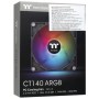 Комплект вентиляторов Thermaltake CT140 ARGB Black (CL-F150-PL14SW-A) 2 шт черный