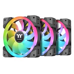 Комплект вентиляторов для корпуса Thermaltake SWAFAN EX12 RGB TT Premium Edition 3x120 мм (CL-F143-PL12SW-A) черный
