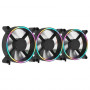 Комплект вентиляторов Razer Kunai 120 мм ARGB LED PWM (RC21-01810100-R3M1) 3 шт черный