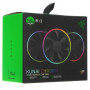 Комплект вентиляторов Razer Kunai 140 мм ARGB LED PWM (RC21-01810200-R3M1) 3 шт черный