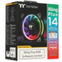 Комплект вентиляторов Thermaltake Riing Plus 14 RGB Radiator Fan TT Premium Edition (CL-F056-PL14SW-A) 3 шт черный