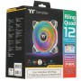 Комплект вентиляторов Thermaltake Riing Quad 12 RGB Radiator Fan White TT Premium Edition (CL-F100-PL12SW-A) 3 шт белый