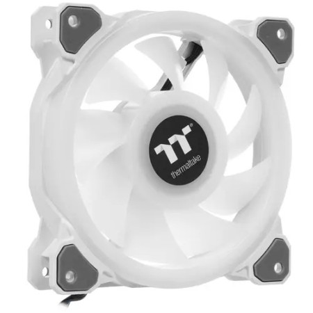 Комплект вентиляторов Thermaltake Riing Quad 12 RGB Radiator Fan White TT Premium Edition (CL-F100-PL12SW-A) 3 шт белый