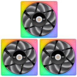Комплект вентиляторов Thermaltake TOUGHFAN 12 RGB High Static Pressure Radiator Fan (CL-F135-PL12SW-A) 3 шт черный