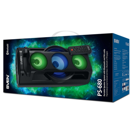 Портативная аудиосистема SVEN PS-680 (SV-020187) черный