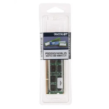 Оперативная память Patriot Signature (PSD38G1600L2S) 8 ГБ черный