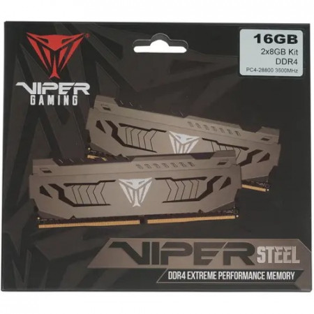 Оперативная память Patriot Viper Steel (PVS416G360C7K) 16 ГБ черный