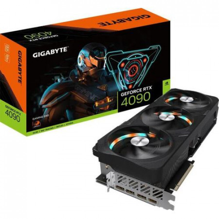 Видеокарта GIGABYTE GeForce RTX 4090 GAMING (GV-N4090GAMING-24GD) черный