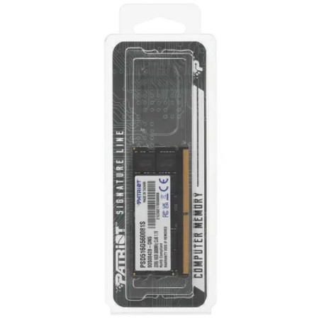 Оперативная память Patriot Signature (PSD516G560081S) 16 ГБ черный