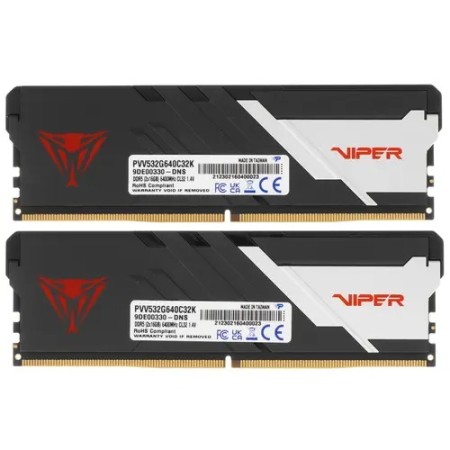 Оперативная память Patriot Viper Venom (PVV532G640C32K) 32 ГБ черный