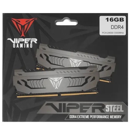 Оперативная память Patriot Viper Steel (PVS416G300C6) 16 ГБ черный