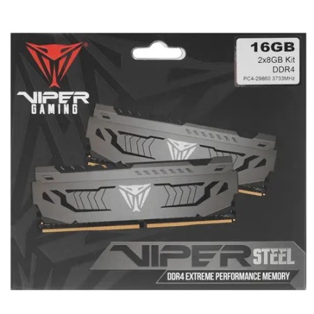 Оперативная память Patriot Viper Steel (PVS416G373C7K) 16 ГБ черный