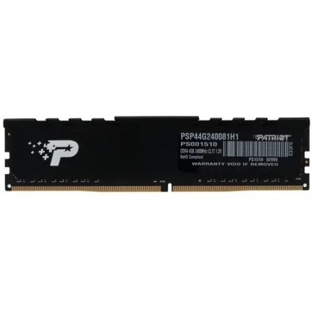 Оперативная память Patriot Signature Line Premium (PSP44G240081H1) 4 ГБ черный