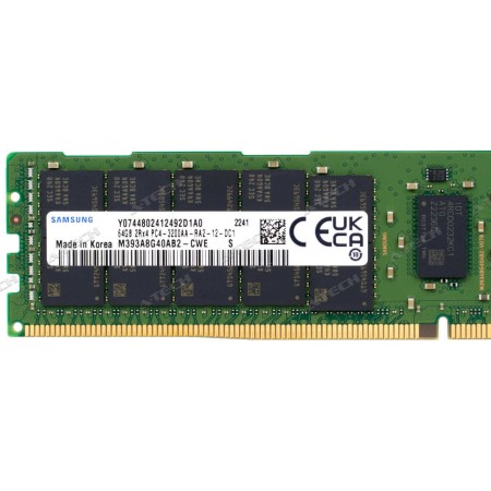 Оперативная память Samsung (M393A8G40AB2-CWE) 64 ГБ зеленый