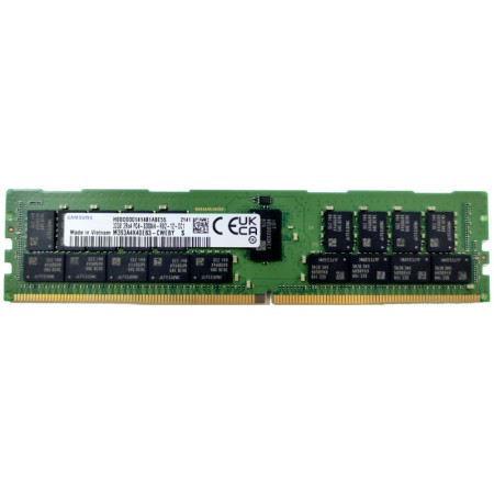 Оперативная память Samsung (M393A4K40EB3-CWE) 32 ГБ зеленый