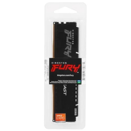 Оперативная память Kingston Fury Beast Black AMD (KF552C36BBE-16) 16 ГБ черный