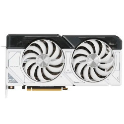 Видеокарта ASUS GeForce RTX 4070 Dual White OC Edition (DUAL-RTX4070-O12G-WHITE) белый