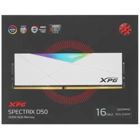 Оперативная память Kingston Fury Beast AMD RGB White (KF552C36BWEA-16) 16 ГБ белый